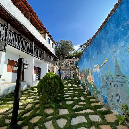 Pousada Rosa Mistica Hotel São Tomé das Letras Buitenkant foto